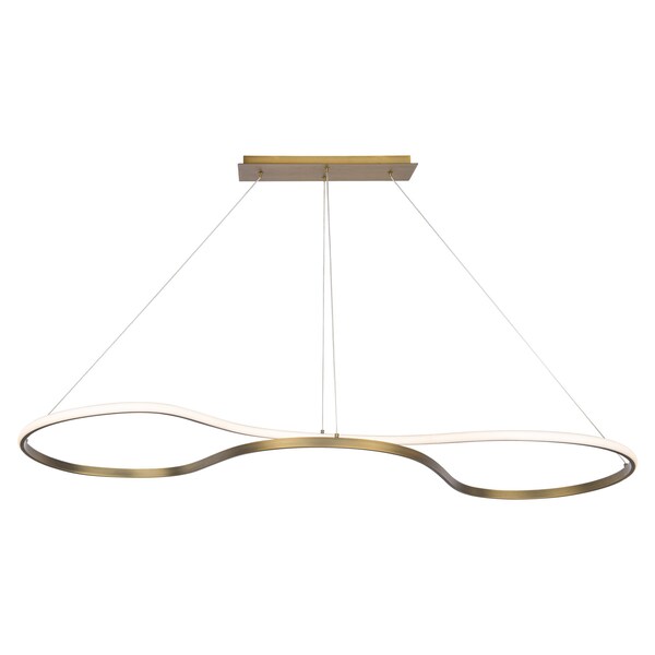 Marques 48in LED Pendant 3000K In Aged Brass